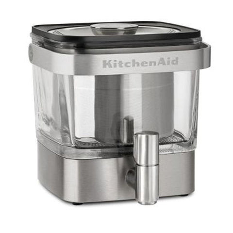 Marca: KITCHEN AID, CAFETERAS, Cafetera De Infusión En Frío KitchenAid 14 Tazas De 8 oz - Plateado