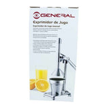 GENERAL | EXTRACTOR DE JUGO | MANUAL | ACERO INOX | ALUMINIO