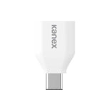 Adaptador de transferencia de datos USB Kanex - USB tipo C - USB - Blanco