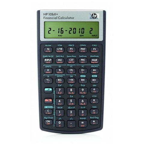 Marca: HP, CALCULADORAS Y SUMADORAS, CALCULADORA FINANCIERA HP 10BII+