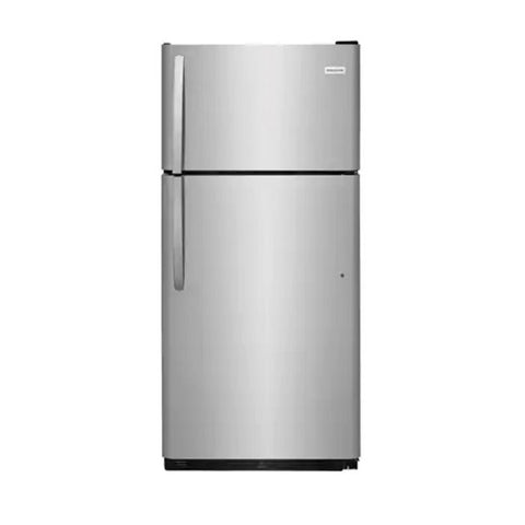 Marca: FRIGIDAIRE, REFRIGERADORA UNA Y DOS PUERTAS, REFrigerador Frigidaire 18 Cu. 30" Congelador Superior - Gris