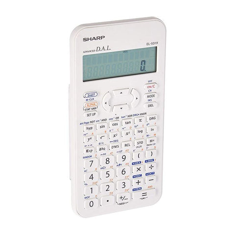 Marca: SHARP, CALCULADORAS Y SUMADORAS, SHARP CALCULADORA CIENTIFICA AVANZADA BLANCA