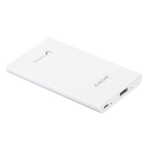 SONY CARGADOR USB PORTÁTIL 5000MAH – BLANCO