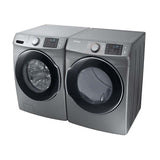 Marca: SAMSUNG, LAVADORA, Pareja Lavadora Carga Frontal + Secadora A Gas Samsung De 20 Kg M5500 + Stacking Kit Gratis - Gris