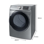 Marca: SAMSUNG, SECADORA GAS, Secadora A Gas Samsung 20 Kg - Plateado