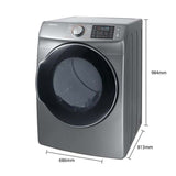 Marca: SAMSUNG, SECADORA GAS, Secadora A Gas Samsung 20 Kg - Plateado