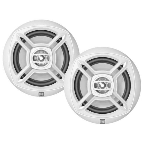 6 1 2 Polypropylene dual cone Marinized Power 100W Peak 20W RMS