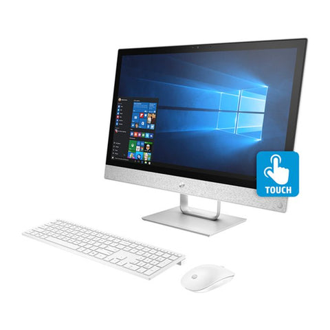 COMPUTADORA HP ALL IN ONE 24-R018LA 23.8" AMD A12  8GB 2TB RADEON R7 WINDOWS 10 - BLANCO