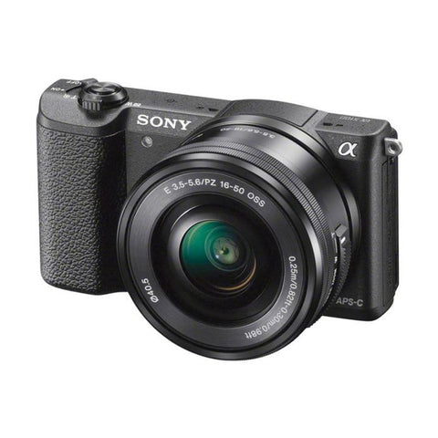 Marca: SONY, CÁMARAS DIGITALES COMPACTAS, CÁMARA SONY CON MONTURA TIPO E Α5100 CON SENSOR APS-C, 24MP, LENTE 16-50MM, WI-FI, NFC