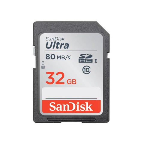32GB MEMORIA SD HC ULTRA 80MB S PARA CAMARAS
