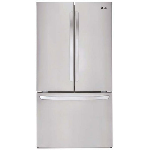 Marca: LG, REFRIGERADORA FRENCH-DOOR, Refrigeradora Frech Door LG 695 L | Door Cooling | PrintProof - Plateado