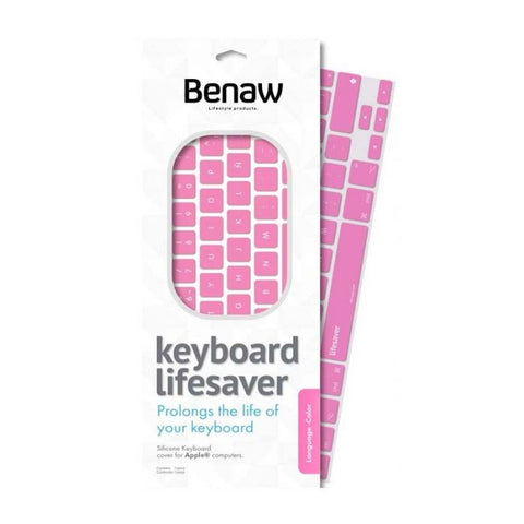 Marca: ICOVER/BENAW, OTROS ACCESORIOS COMPUTADORAS, Protector De Teclado Icover/Benaw Para Macbook Pro 13 Y 15 Air 13 - Rosado