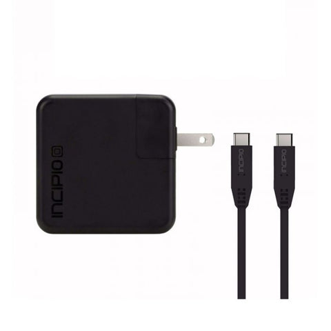 Marca: INCIPIO, CABLES CARGADORES Y BATERÍAS, INCIPIO USB-C CARGADOR DE PARED DE 65 VATIOS - NEGRO