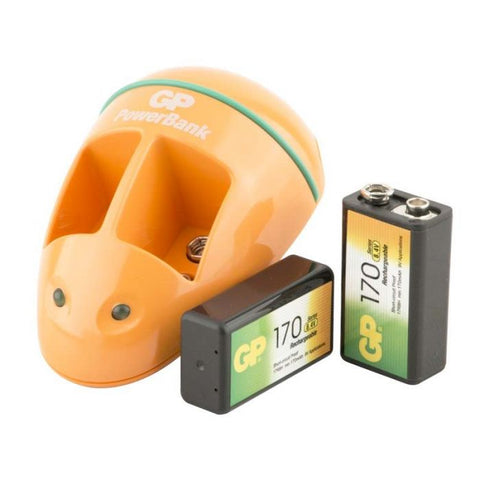 GP 3888 Cargador Specialty 9v 2 baterias 9v