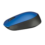 Logitech M170 Mouse Inalambrico para Computadora y Laptop, Recibidor USB y 12 Meses Batería - Azul