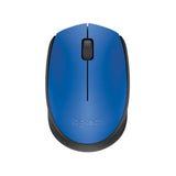 Logitech M170 Mouse Inalambrico para Computadora y Laptop, Recibidor USB y 12 Meses Batería - Azul