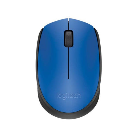 Logitech M170 Mouse Inalambrico para Computadora y Laptop, Recibidor USB y 12 Meses Batería - Azul