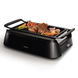 Marca: PHILIPS, BARBACOAS Y ACCESORIOS, Parrilla Para El Interior Sin Humo Philips Serie HD6371/94 - Negro