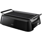 Marca: PHILIPS, BARBACOAS Y ACCESORIOS, Parrilla Para El Interior Sin Humo Philips Serie HD6371/94 - Negro