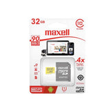 Marca: MAXELL, MEMORIAS MICRO SD, Memoria SDHC Maxell De 32GB - Negro