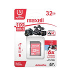 Marca: MAXELL, MEMORIAS MICRO SD, Memoria SDHC Maxell De 32GB - Negro