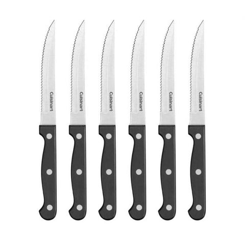 CUISINART | SET DE CUCHILLO | 6 PCS | NEGRO