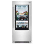 Marca: FRIGIDAIRE, REFRIGERADORA UNA Y DOS PUERTAS, Refrigerador Frigidaire Con Puerta De Vidrio 19 Cu. Ft. - Gris
