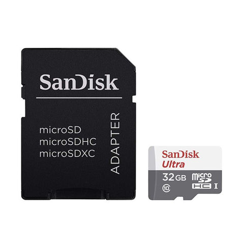 Marca: SANDISK, MEMORIAS MICRO SD, Memoria Micro SD Sandisk UHS-I Clase 10 De 32 GB - Blanco