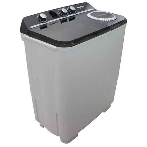 Marca: NISATO, LAVADORA SEMIAUTOMÁTICA, Lavadora Nisato Semi Automatica de 12Kg Doble Tina Con Bomba - Blanco