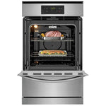 Horno de pared simple a gas Frigidaire FFGW2416US | 24 pulgadas | acero inoxidable
