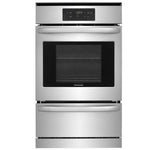 Horno de pared simple a gas Frigidaire FFGW2416US | 24 pulgadas | acero inoxidable