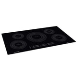 Marca: FRIGIDAIRE, ESTUFAS ELÉCTRICAS, Estufa De Inducción Eléctrica Frigidaire De 36" Frigidaire 5 Quemadores - Negro - Negro