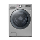 LAVADORA CARGA FRONTAL 22KG GRIS INVERTER 10 A OS DE CAGARNTIA EN EL MOTOR TRUE STEAM TURBO WASH SMART DIAGNOSIS