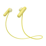 Marca: SONY, AUDÍFONOS PARA DEPORTE/SPORT, SONY AUDÍFONOS DEPORTIVOS INTERNOS WI-SP500 – AMARILLO