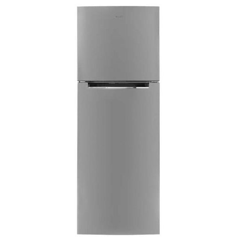 Refrigeradora Nisato de 15cft 425Lts No Frost Bandeja de Vidrio Acero Inox Sin Dispensador Luz LED
