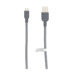 CABLE SONY DE PRIMERA CALIDAD 2 EN 1 (LIGHTNING Y MICRO USB) - GRIS