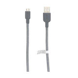 CABLE SONY DE PRIMERA CALIDAD 2 EN 1 (LIGHTNING Y MICRO USB) - GRIS