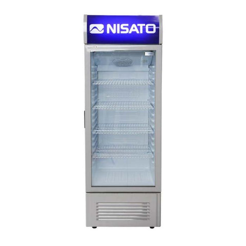 Marca: NISATO, REFRIGERADORA UNA Y DOS PUERTAS, Refrigerador De Vitrina Comercial Nisato 15 cu. ft. | 425 L | No Frost - Blanco