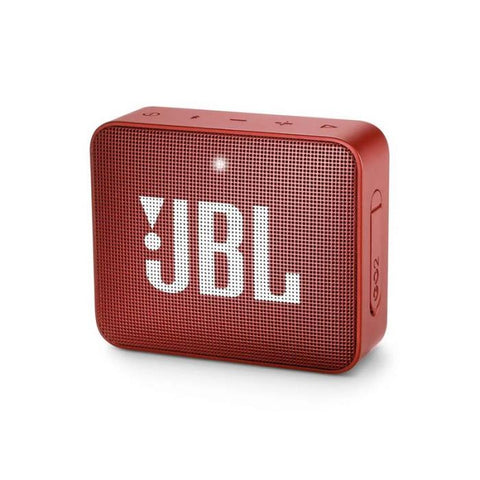 Marca: JBL, BOCINAS BLUETOOTH, ALTAVOZ INALÁMBRICO PORTÁTIL JBL GO 2 CON BLUETOOTH, IPX7-ROJO