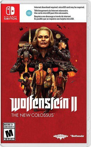 Marca: NINTENDO, VIDEOJUEGOS, WOLFENSTEIN II: EL NUEVO COLOSO NINTENDO