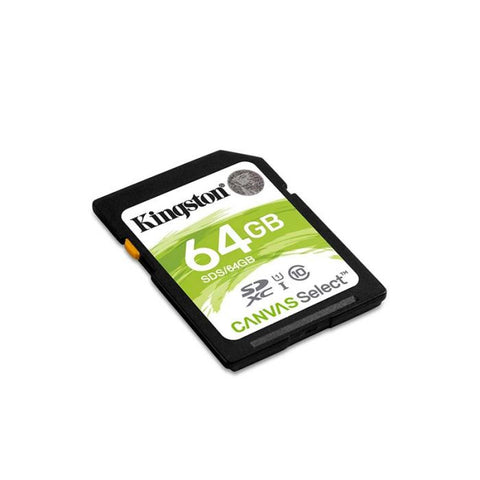 Marca: KINGSTON, MEMORIAS MICRO SD, Memoria SD Kingston De 64GB - Negro