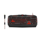 Marca: MAXELL, TECLADOS, TECLADO MAXELL GAMING CON ILUMINACIÓN – CA KB