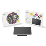 Tableta Wacom Intuos | 4 Botones | Inalámbrico | USB | Bluetooth | Negro