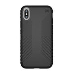 Speck Apple Exclusive Presidio Grip case for iPhone X Black Black