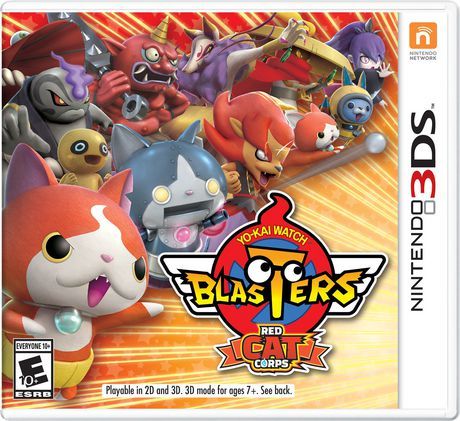 Marca: NINTENDO, VIDEOJUEGOS, Yo-Kai Watch Blasters: Red Cat Corps | Nintendo 3DS