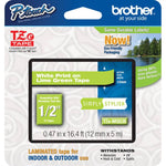 Marca: BROTHER, CONSUMIBLES PARA IMPRESIÓN, CINTA PARA TRANSFERENCIA TÉRMICA TZEMQG35 BROTHER- VERDE