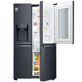 Marca: LG, REFRIGERADORA SIDE BY SIDE, Refrigerador Door-in-Door LG Linear Inverter | Door-in-Door | 22 cu.ft - Negro