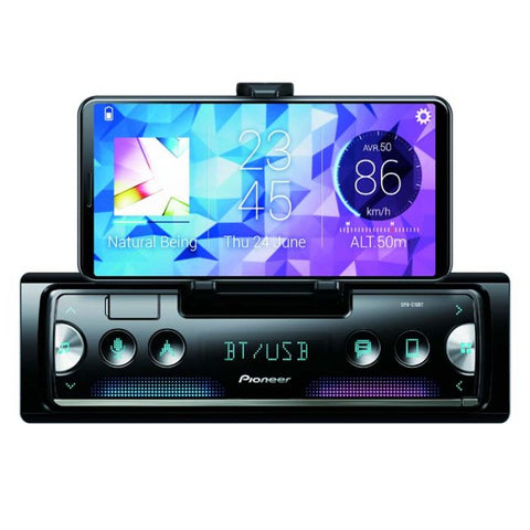 Marca: PIONEER, RADIOS PARA AUTO, RECEPTOR MULTIMEDIA PIONEER SPHC10BT CON FLAGSHIP SMARTPHONE Y CONECTIVIDAD PIONEER SMART SYNC.