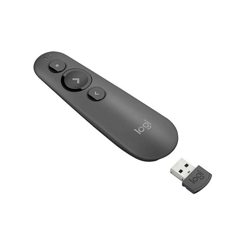 Marca: LOGITECH, PRESENTADORES (LASER POINTERS), Control Remoto Inalámbrico Láser Logitech R500 - Negro