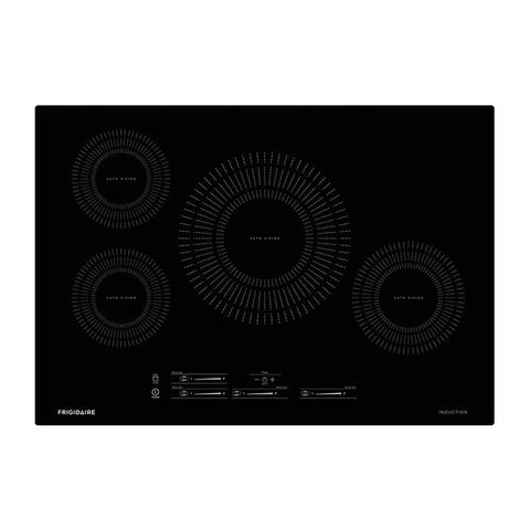 Marca: FRIGIDAIRE, ESTUFAS ELÉCTRICAS, Estufa de inducción eléctrica de 30" Frigidaire 4 Quemadores - Negro